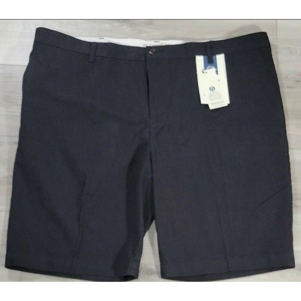 Dockers Perfect Short Men's 54 Black Classic Fit New Big & Tall
